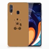 Samsung Galaxy A60 Telefoonhoesje met Naam Baby Hyena - thumbnail