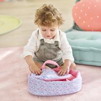 Babypop accessoires - COROLLE - Bloemenwieg - voor babypop van 30 cm - vanaf 18 maanden - thumbnail