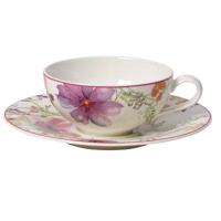 VILLEROY & BOCH - Mariefleur Tea - Theekop met Schotel 2-dlg - thumbnail