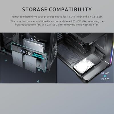 Antec 0-761345-10226-1 Midi-tower PC-behuizing Wit Zijvenster