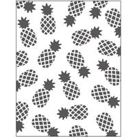 Creativ Company Embossing folder , ananas, afm 11x14 cm, dikte 2 mm, 1 stuk - thumbnail