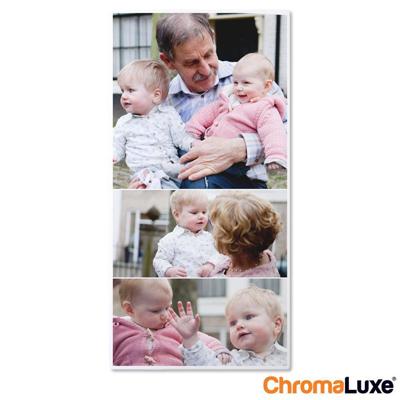Foto op aluminium afdrukken - Wit (ChromaLuxe) - 30 x 60 cm