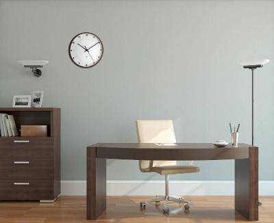 TFA Dostmann 98.1097 Wandklok Zendergestuurd 25.5 cm x 5 cm Hout