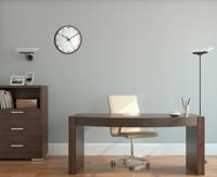 TFA Dostmann 98.1097 Wandklok Zendergestuurd 25.5 cm x 5 cm Hout - thumbnail