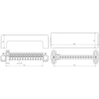 DEHN 563030 PAS AH RK 13X25 1X8.10 Schroefklemblok 1 stuk(s) - thumbnail