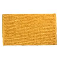 Differnz Popcorn badmat geschikt voor vloerverwarming 100% katoen 50 x 80 cm oker - thumbnail