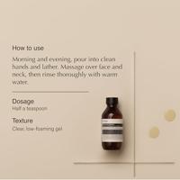 Aesop Fabulous Face Cleanser 100 ml Make-up verwijderaar en reiniger Dames - thumbnail