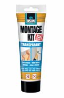 Bison Montagekit Transparant Tub 250G*6 Nlfr - 6306820 - 6306820 - thumbnail