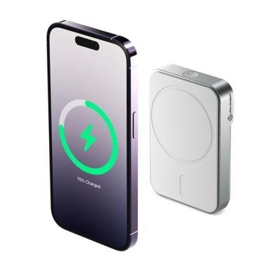 Alogic Matrix Universal Magnetic Powerbank 5000 mAh Magsafe Li-ion USB-C Wit