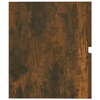 Wastafelkast 41x38,5x45 cm bewerkt hout gerookt eikenkleurig - thumbnail