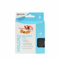 VELCRO® VEL-EC60254 Klittenband kabelbinder Om te bundelen Haak- en lusdeel (l x b) 5000 mm x 30 mm Zwart 5 m - thumbnail