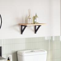 Tafelblad rechthoekig 40x30x2 cm massief acaciahout - thumbnail