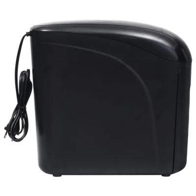 VidaXL Papierversnipperaar 10 pagina&apos;s microcut zwart