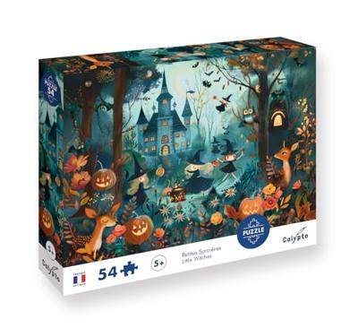 Puzzel - SENTOSFEER - 54 stukjes - De kleine heksen - Verzin verhalen - Vanaf 5 jaar