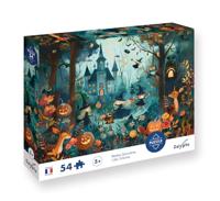 Puzzel - SENTOSFEER - 54 stukjes - De kleine heksen - Verzin verhalen - Vanaf 5 jaar - thumbnail
