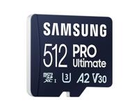 Samsung PRO Ultimate microSD-kaart 512 GB Class 3 UHS-I , v30 Video Speed Class, A2 Application Performance Class Incl. USB-kaartlezer - thumbnail