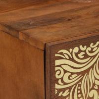 Nachtkastje Honingbruin 40 x 33 x 46 cm massief mangohout - thumbnail