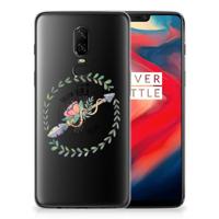 OnePlus 6 Telefoonhoesje met Naam Boho Dreams - thumbnail