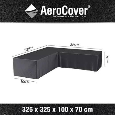 Loungesethoes hoekset 325x325x100xH70 - Aerocover