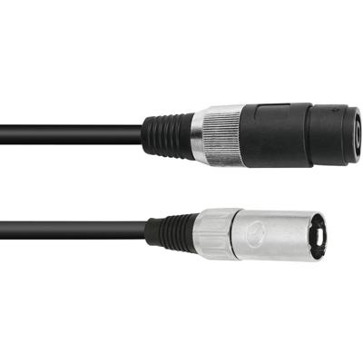 OMNITRONIC Adapter Cable Speaker(F)/XLR(M) 1m bk