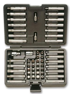 Beta Assortiment van 52 bits met 10 mm en 2 toebehoren (art. 867PE, 867PE/L, 867XZN, 867XZN/L, 867TX, 867TX/L, 867RTX, 867RTX/L, 867/1, 867/1) 867/C52