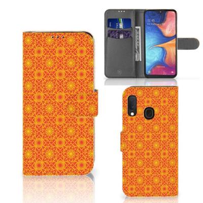 Samsung Galaxy A20e | Telefoon Hoesje | Batik Oranje