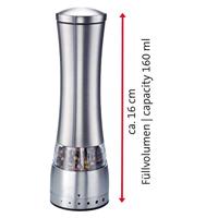 Westmark Peper-Zout Molen 21 cm RVS - thumbnail