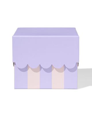 HEMA Doos S Vierkant Strepen