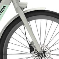 Cortina voorvork e-nite metallic silver matt - thumbnail