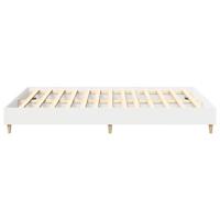Bedframe zonder matras 150x200 cm spaanplaat wit - thumbnail