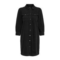 ONLY spijkerjurk ONLFELICA-GLOBA zwart - thumbnail