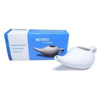 Ayurveda Health Neti pot aardewerk wit 1 Stuks - thumbnail