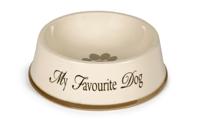 Designed By Lotte - Hondenvoerbak - Creme Grijs - 22X8,5 Cm - thumbnail