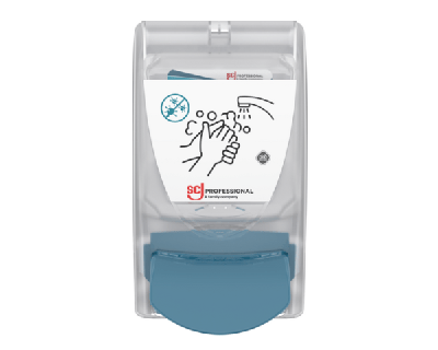 Deb cleanse antibac transparant dispenser (1 liter)