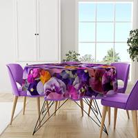 Wicotex tafelzeil rond violin love 160cm - thumbnail