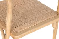 Keukenstoel DKD Home Decor Natuurlijk 53 x 54 x 80 cm - thumbnail