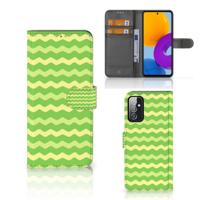 Samsung Galaxy M52 | Telefoon Hoesje | Waves Green - thumbnail