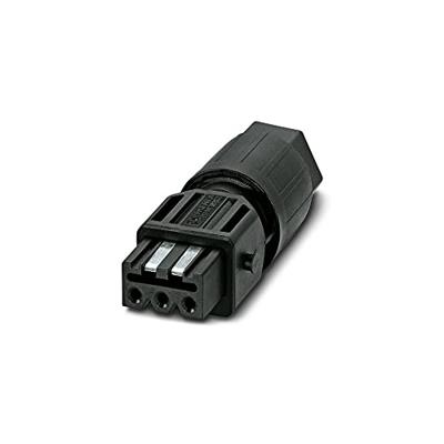 Phoenix Contact 1065121 Connector Stekker, recht Totaal aantal polen: 4 + PE 16 A, 10 A Zwart 1 stuk(s)