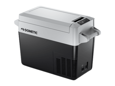 Draagbare elektrische koelbox - DOMETIC - CFF20 - Compressor - 21 liter - 12 V - 24 V sigarettenaansteker - 230 V - Zwart Draagbare elektrische koelbox - DOMETIC - CFF20 - Compressor - 21 liter - 12 V - 24 V sigarettenaansteker - 230 V - Zwart