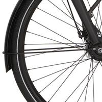 Cortina spatbordstang voor 28 common jet black matt - thumbnail