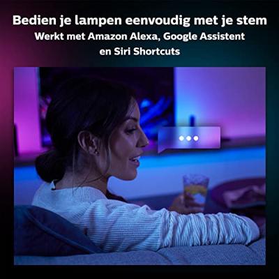 Philips Hue Play HDMI Sync Box - Synchroniseer je Hue Lampen met je Media - Tot 10 Lampen - Snelle en Naadloze Lichtbeleving