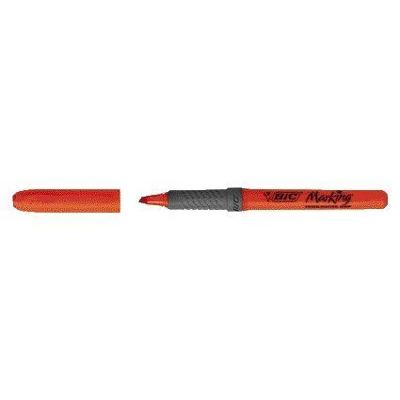 Markeerstift bic brite liner grip oranje
