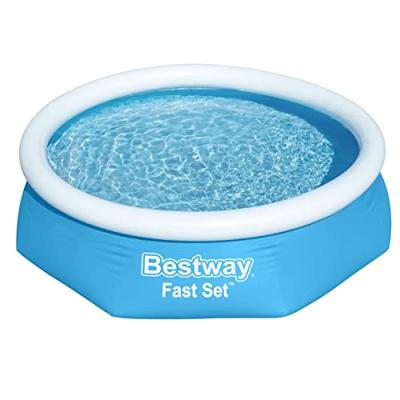 Bestway Zwembad Fast Set opblaasbaar rond 244x66 cm 57265 - thumbnail