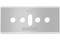 Martor Mes | lengte 39 mm | breedte 18,4 mm | dikte 0,3 mm | 10 stuks - 45.60 45.60a - thumbnail