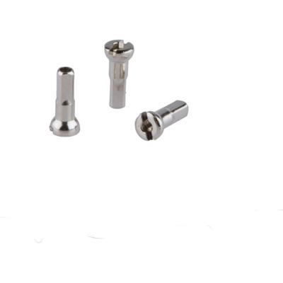 Alpina Spaaknippel 14g - ø9mm / m2.3 / 14mm lang - messing nikkel (144 stuks)