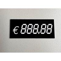 Digitaal kaartje 60x26 mm €888.88 10st - thumbnail