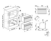 Smeg SO4102M1B3 Inbouw combimagnetrons Zwart - thumbnail
