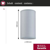 Paulmann Valerio 95608 Lampenkap Grijs - thumbnail