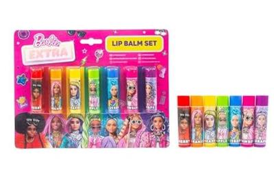 Gekleurde Lippenbalsem Barbie Kinderen 7 Onderdelen