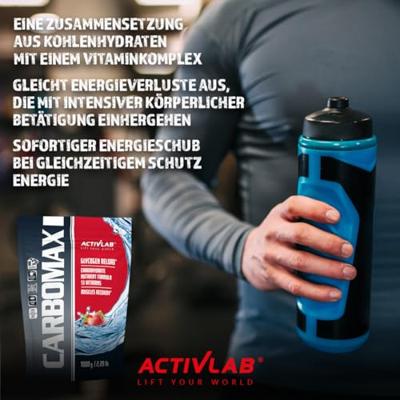 CarboMax Energy Power 1000gr Strawberry